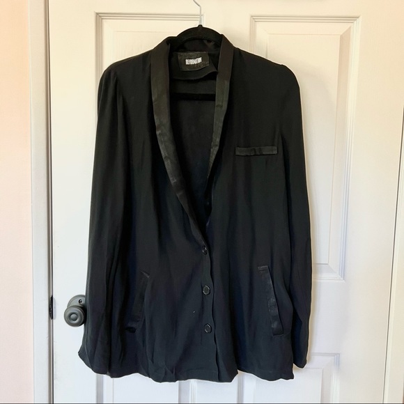 Reformation slouchy black Wakeman blazer, small - Picture 2 of 9
